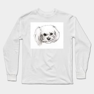 Portrait of Muffy Long Sleeve T-Shirt